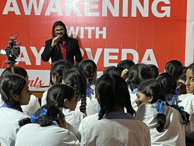 Parampara founder Debabrata Sen brings Ayurveda to Gen Z with interactive session at Kolkata school