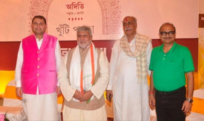 (L-R) Sundeep Bhutoria, Sishir Bajoria, Ashok Jaiswal and Rajesh Bihani.