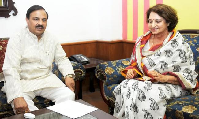 Centre to develop tourism around historical heritage associated with Rani Laxmibai: Mahesh Sharma Centre to develop tourism around historical heritage associated with Rani Laxmibai: Mahesh Sharma