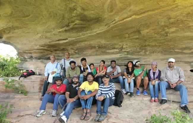 BhopalWalk explores history through rock arts and handtools