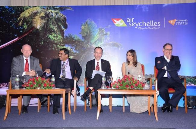 President of Seychelles James Michel visits Mumbai to promote Seychelles Tourism