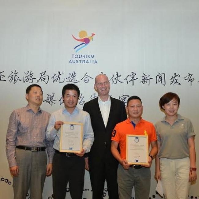 Tourism Australia partners with China