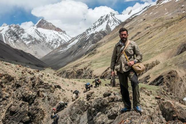 Explorer Levison Wood walks the length of the Himalayas