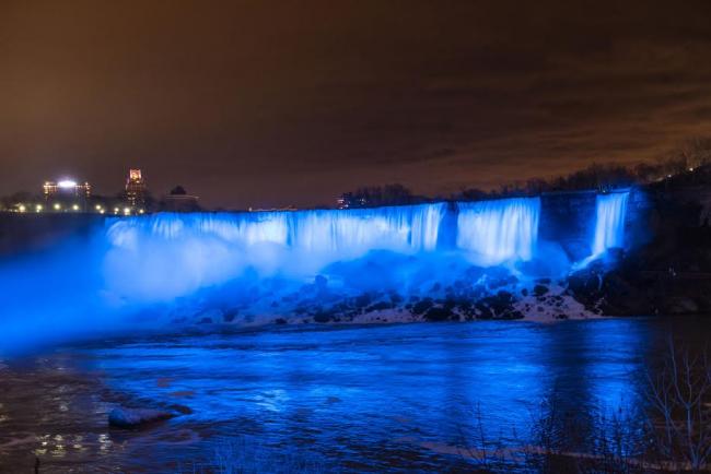 Niagara Falls unveils new LED-illumination to boost tourist experience Niagara Falls unveils new LED-illumination to boost tourist experience