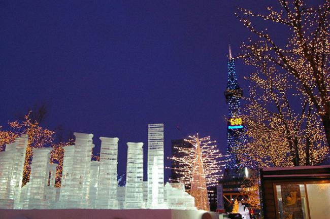 Sapporo (Japan) holds its annual Snow Festival in February Sapporo (Japan) holds its annual Snow Festival in February