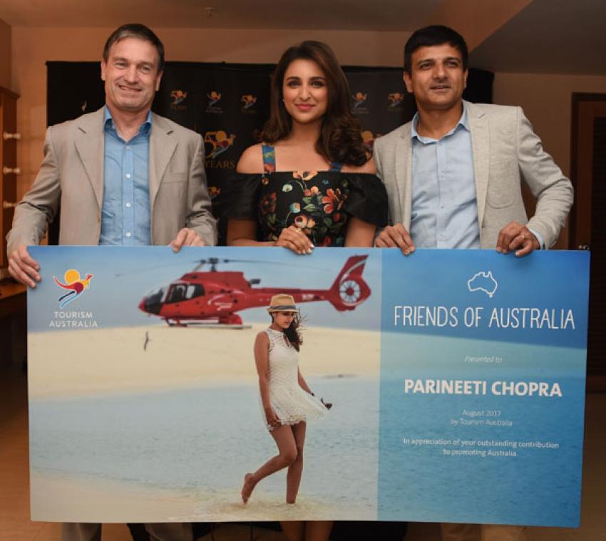 Tourism Australia appoints Parineeti Chopra as brand ambassador Tourism Australia appoints Parineeti Chopra as brand ambassador