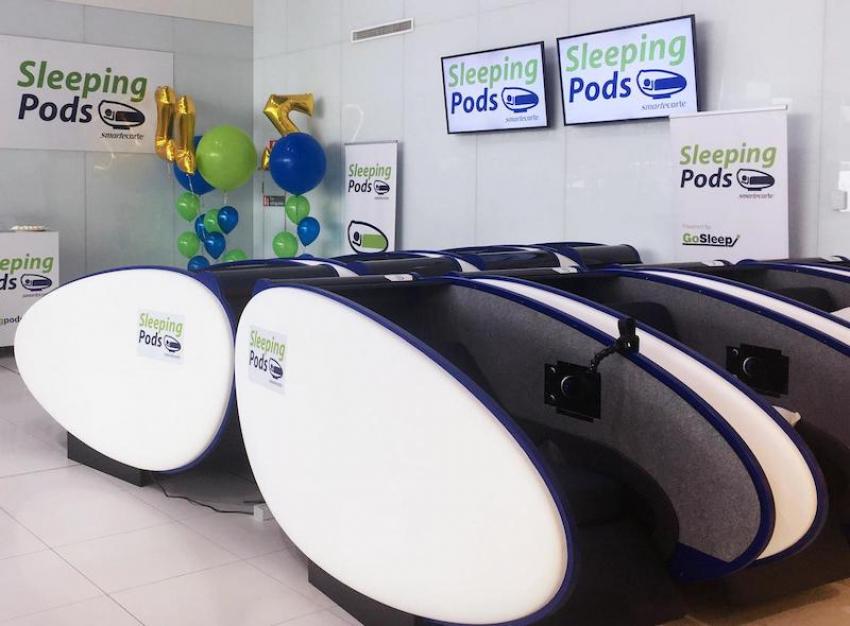 Perth Airport introduces sleeping pods for passengers