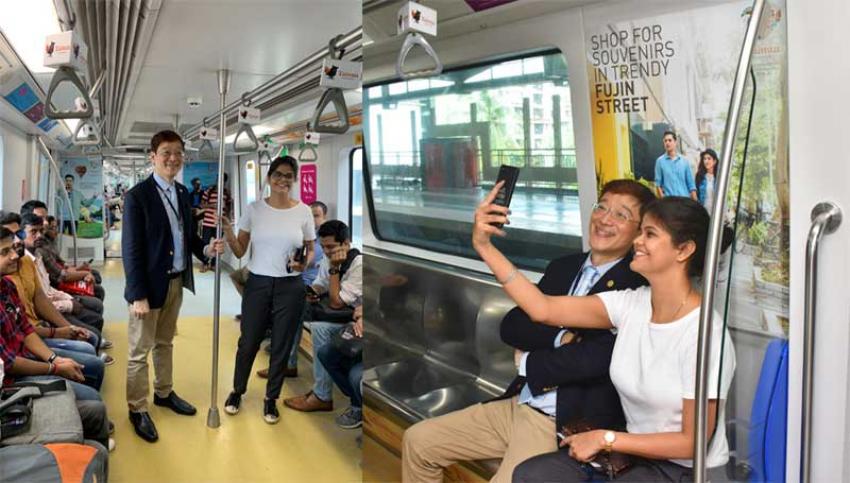 Taiwan Tourism Bureau gets on track with the Mumbai Metro