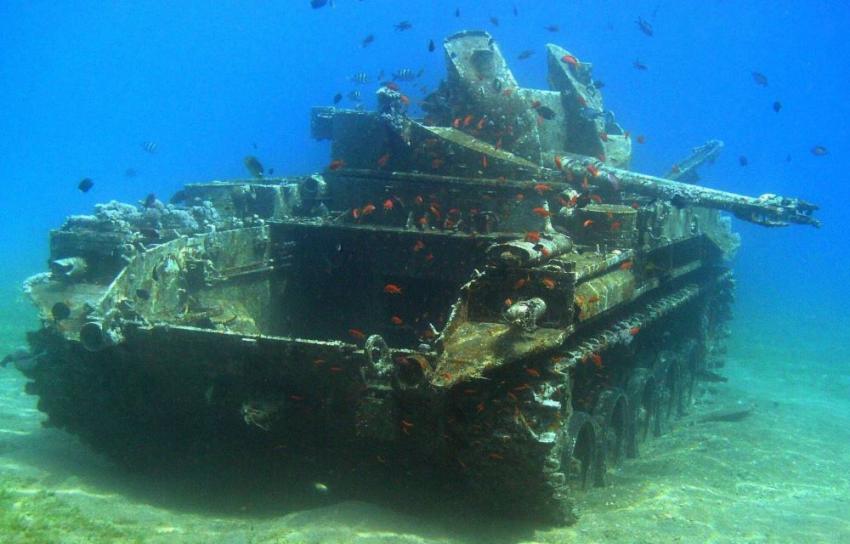Jordan unveils its Underwater Military Museum in Aqaba Jordan unveils its Underwater Military Museum in Aqaba
