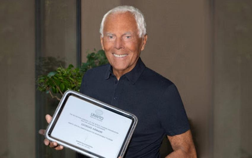 UNWTO names Giorgio Armani and Gino Sorbillo Special Ambassadors for Tourism