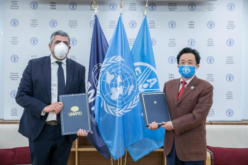 UNWTO and FAO sign MoU for developing tourism for rural development UNWTO and FAO sign MoU for developing tourism for rural development