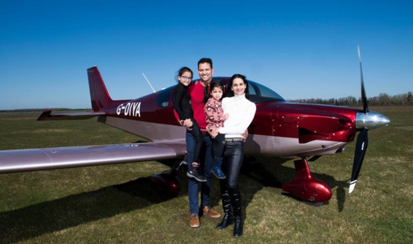 UK-based Keralite builds plane in lockdown, takes family to France & Germany UK-based Keralite builds plane in lockdown, takes family to France & Germany