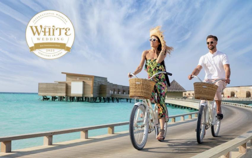 Kuda Villingili Maldives recognized as The Best Honeymoon Hotel 2023 by The White Awards