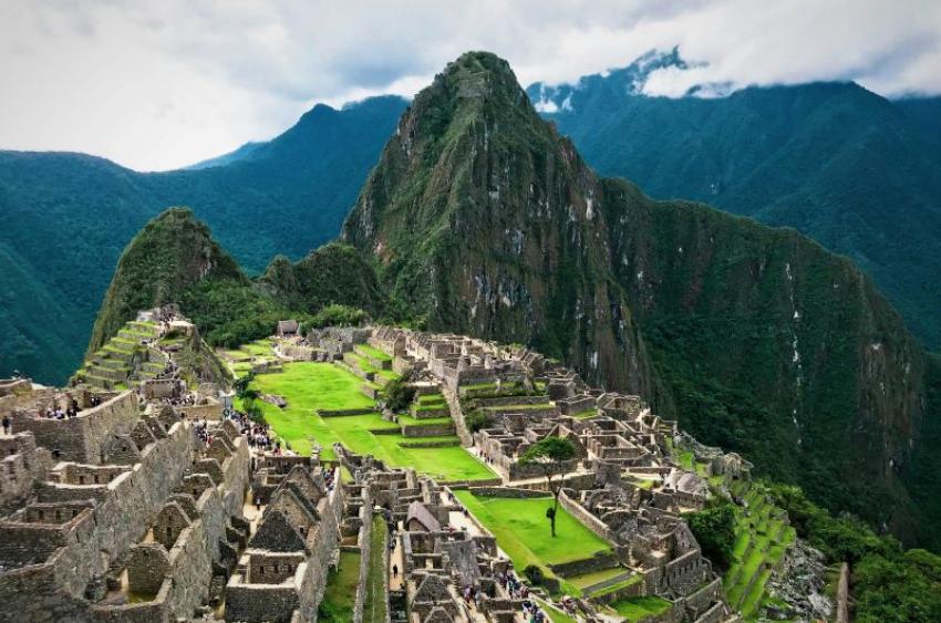 Machu Picchu is the 15th Century Inca city ruin and UNESCO world heritage site. Photo by Eddie Kiszka on Unsplash
