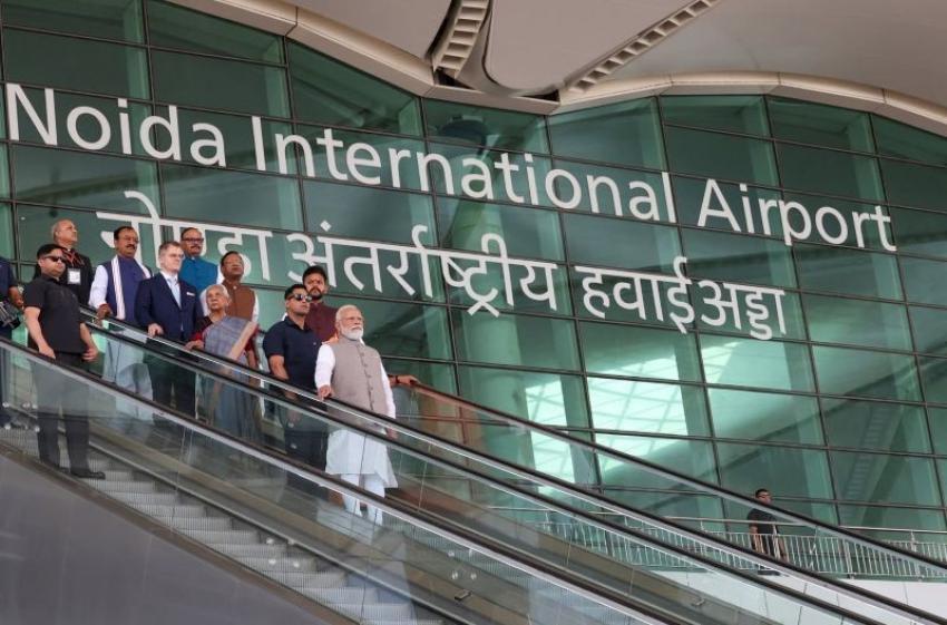 Flights begin at Noida International Airport &mdash; Taj Mahal day trips now easier than ever