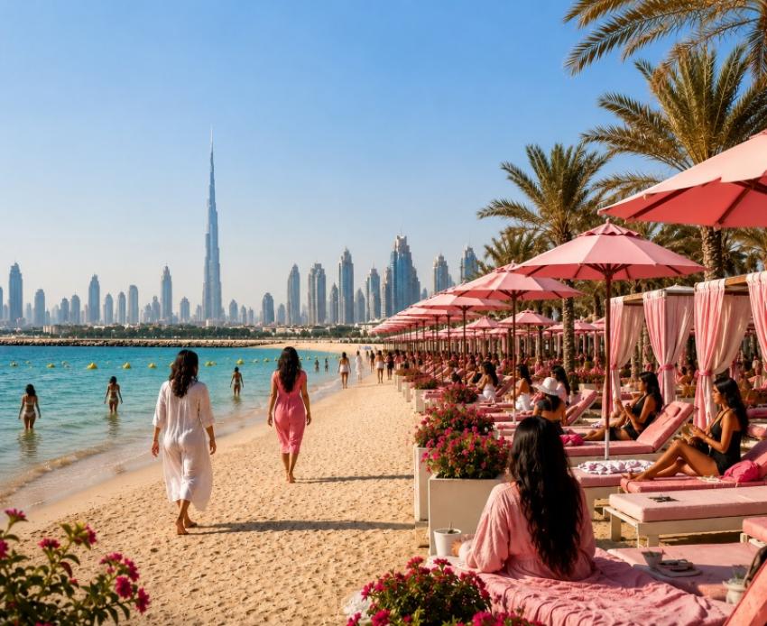 Dubai Unveils Its First Fully Private Beach for Women