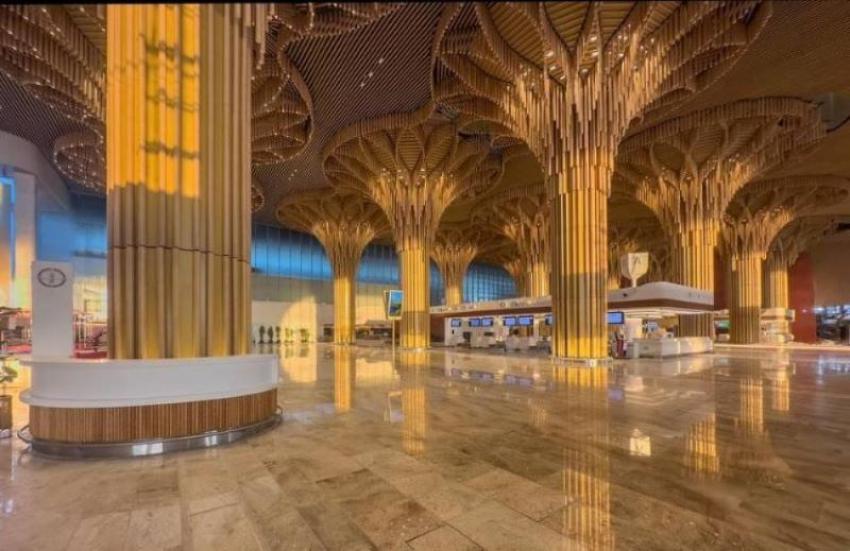Terminal 2 of Guwahati International Airport. Photo: Screengrab from Narendra Modi