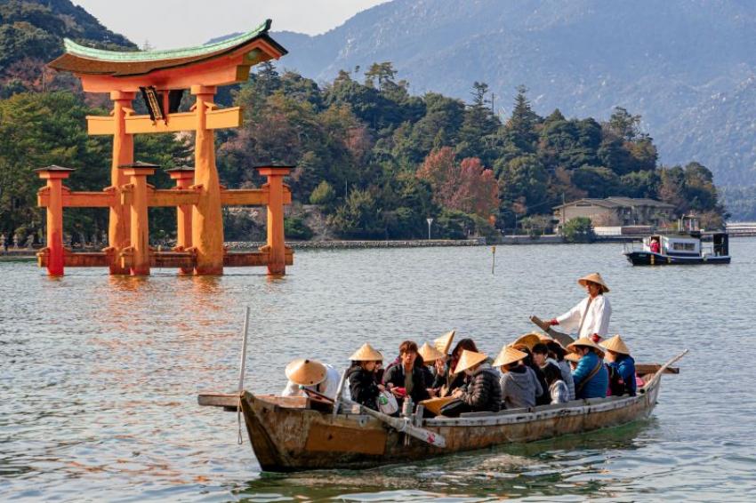 Itsukushima Shrine near Hiroshima. Photo: Unsplash   