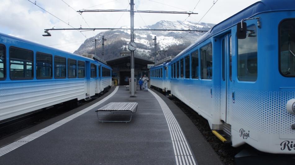 Mount Rigi: Swiss Alps on a cogwheel train